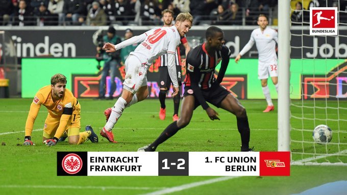  柏林联合防守反击战术奏效客场逼平卫冕冠军拜仁慕尼黑